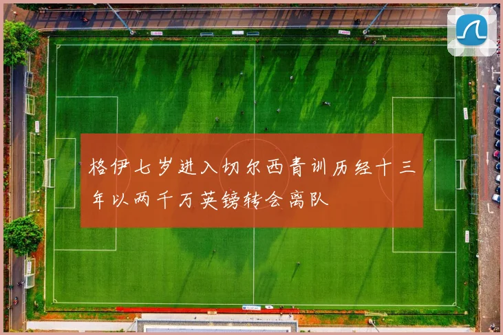 格伊七岁进入切尔西青训历经十三年以两千万英镑转会离队